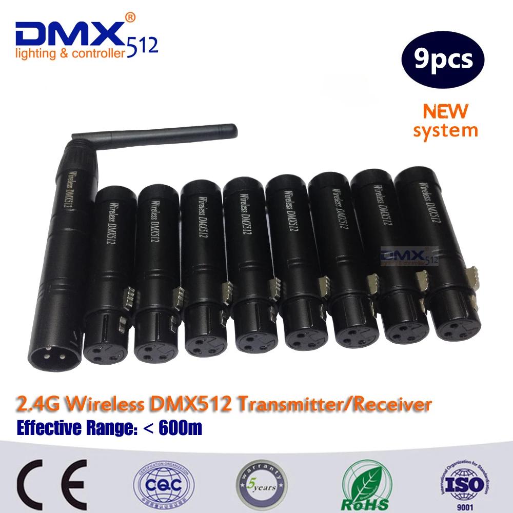    DMX ISM 2.4G wifi 1 ۽ű  8 ű  DMX512 Ʈѷ WIFI dmx